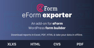 Exporter for eForm - Reports  Submissions