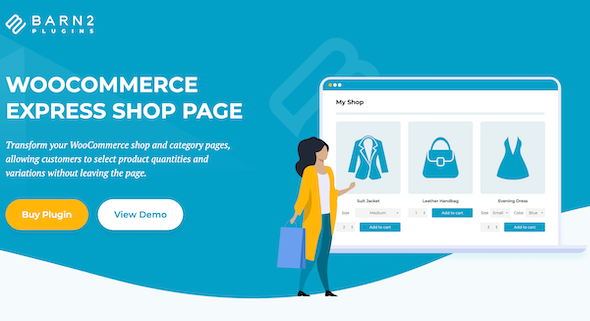 Express Shop Page for WooCommerce