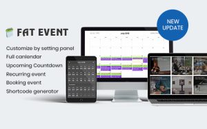 FAT Event - WordPress Event and Calendar Booking