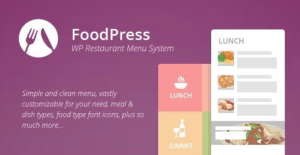 FOODPRESS RESTAURANT MENU  RESERVATION PLUGIN