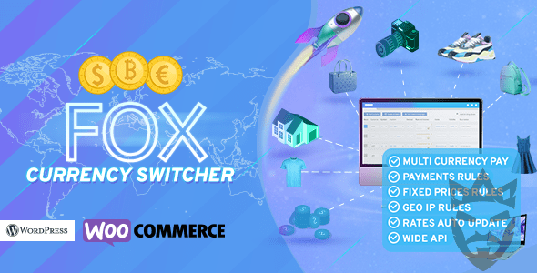 FOX - WooCommerce Currency Switcher Professional - Multi Currency [WOOCS]