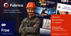 Fabrica - Industrial  Engineering Factory Theme