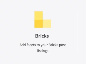 FacetWP - Bricks Builder integration