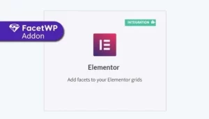 FacetWP Elementor Add-on