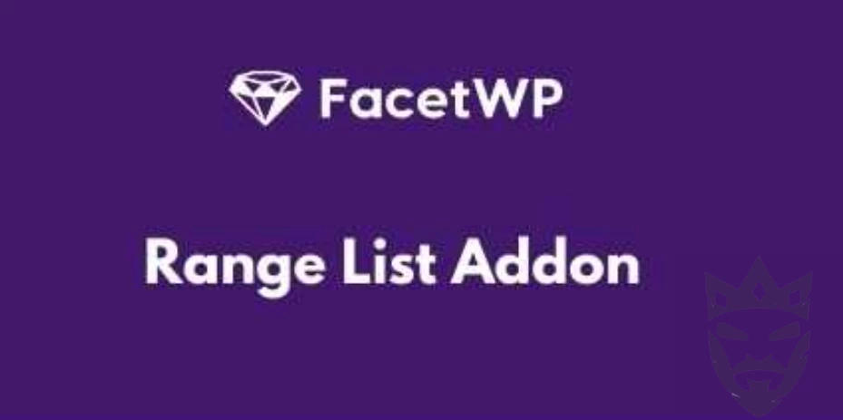 FacetWP Range List