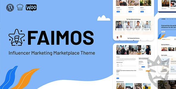 Faimos - Influencer Marketing Marketplace Theme