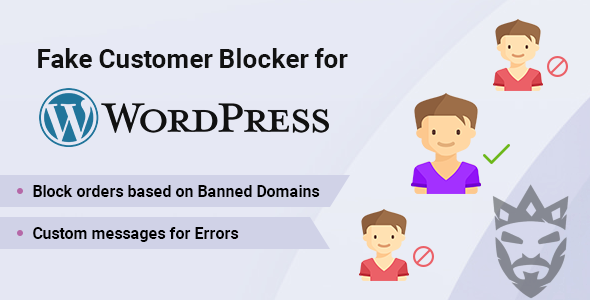 Fake Customer Blocker for WordPress