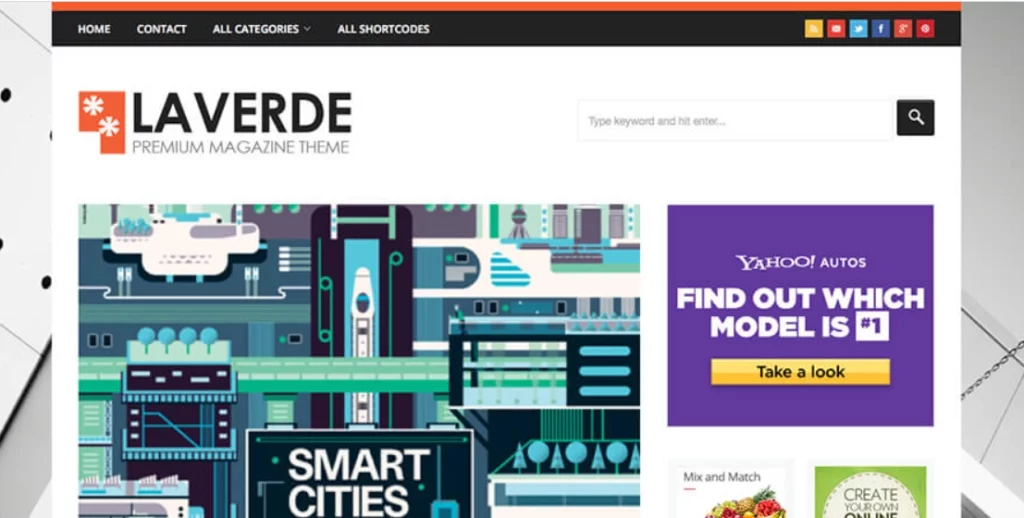 FameThemes Laverde WordPress Theme