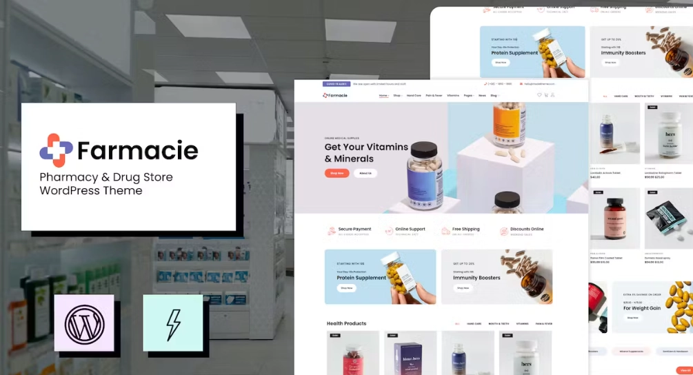 Farmacie - Pharmacy & Drug Store Theme