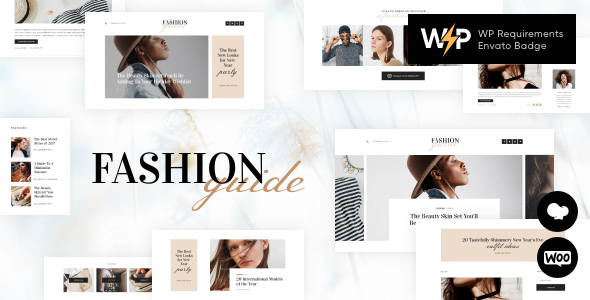 Fashion Guide | Magazine  Lifestyle Blog WordPress Theme