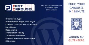 Fast Carousel for Gutenberg - WordPress Plugin