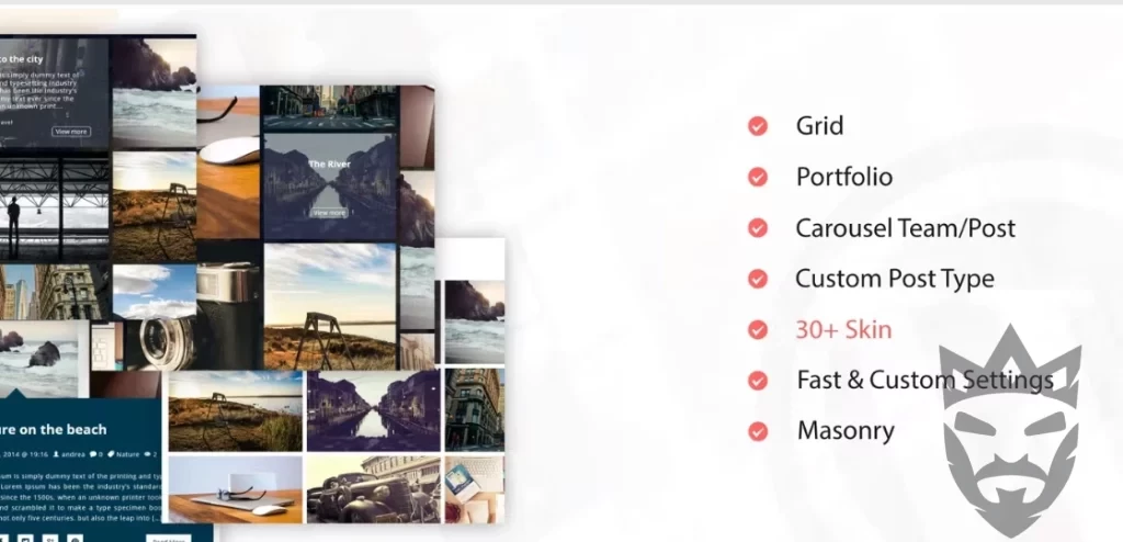 Fast & Custom Grid - Wordpress Plugin