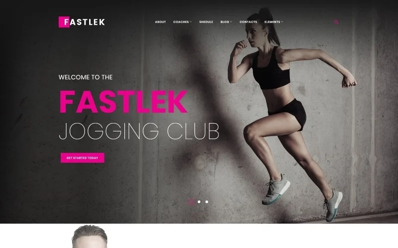 Fastlek - Running Club & Coaching WordPress Theme