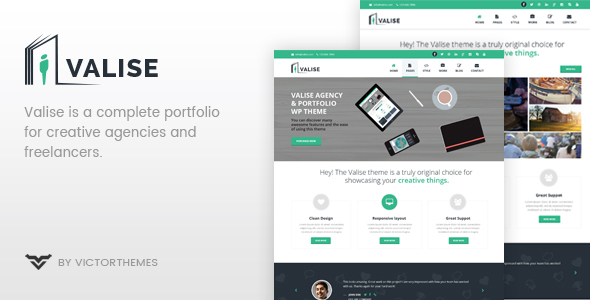 Valise - Agency / Personal Portfolio WordPress Theme