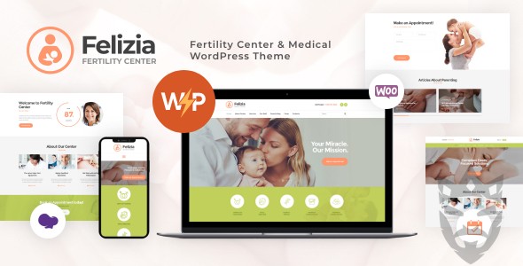 Felizia | Fertility Center  Medical WordPress Theme