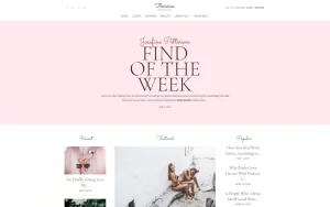 Feminine - Woman Blog WordPress Elementor Theme WordPress Theme