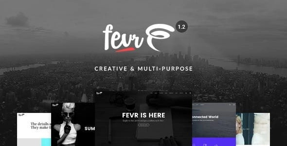 Fevr - Creative MultiPurpose Theme