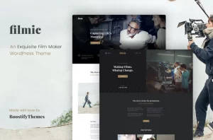 Filmic - Movie Studio & Film Maker WordPress Theme