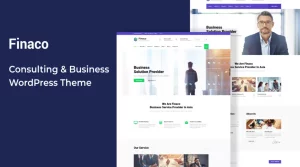 Finaco - Consulting & Business WordPress Theme