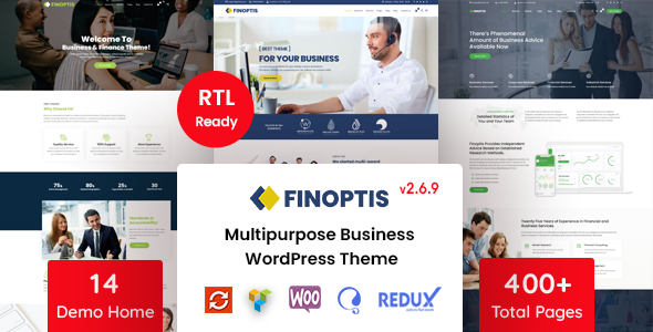 Finoptis - Business WordPress Theme