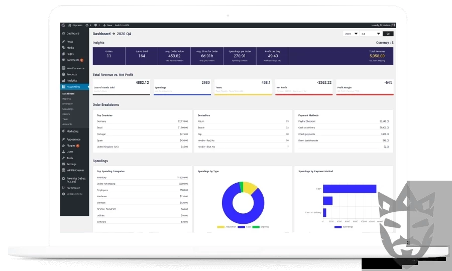 Finpose – Accounting for WooCommerce