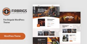 Firbrigs - Fire Department WordPress Theme