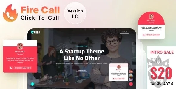 Fire Call - WordPress Click-To-Call Button Plugin