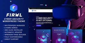 Firwl - Cyber Security WordPress Theme