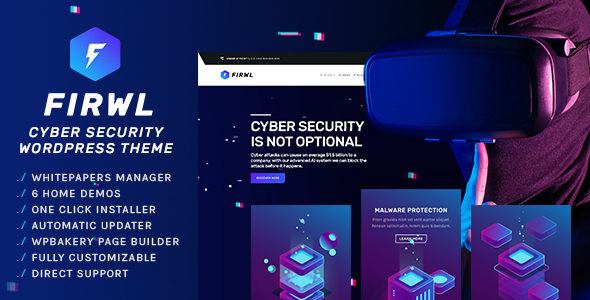 Firwl - Cyber Security WordPress Theme