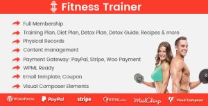 Fitness Trainer- Training Membership Plugin