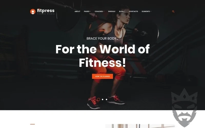 Fitpress - Fitness & Gym WordPress Theme