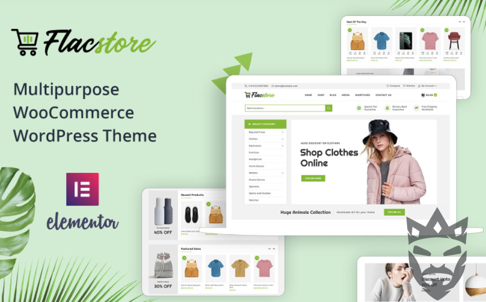 Flac Store - Fashion and Accessories WooCommerce Theme