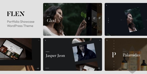 Flen - Creative Agency  Personal Portfolio WordPress Theme