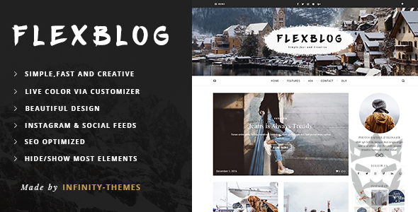 Flexblog -  A Personal WordPress Blog Theme