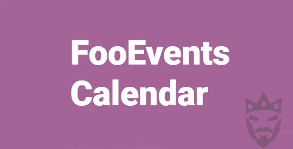 FooEvents Calendar