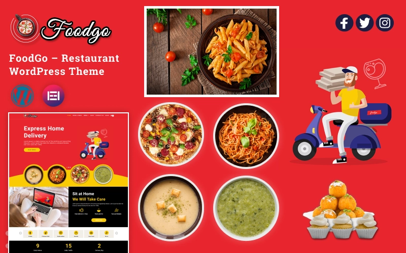 FoodGo – Restaurant WordPress Theme