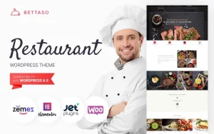 Foodcom - Restaurant WordPress Elementor Theme WordPress Theme