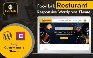 Foodlab Resturant Premium Wordpress Theme WordPress Theme