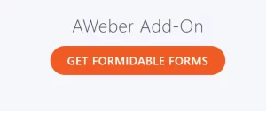 Formidable Forms Aweber AddOn