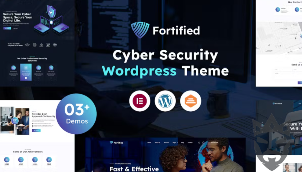 Fortified | IT  Cyber Security WordPress Theme 1.0