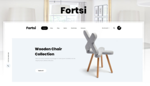 Fortsi - Minimal Furniture Store Elementor WooCommerce Responsive Theme