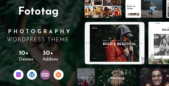 Fototag – Photography WordPress Theme