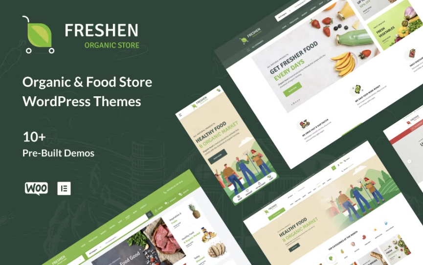 Freshen - Organic Food Store WordPress Theme