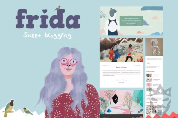 Frida - A Sweet & Classic Blog Theme