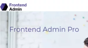 Frontend Admin Pro