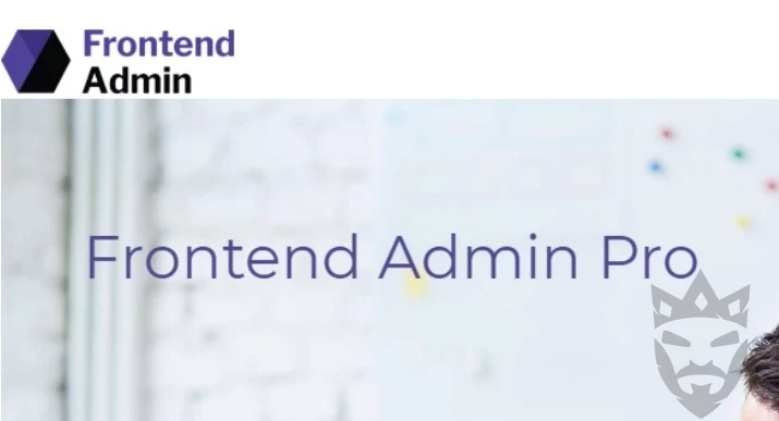 Frontend Admin Pro