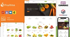 Fruitino - Food & Grocery Store WooCommerce Theme