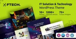 Ftech - IT Solution  Technology WordPress