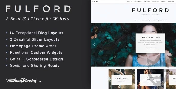 Fulford - Responsive WordPress Blogging Theme