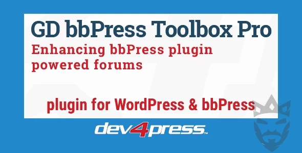 GD bbPress Toolbox Pro